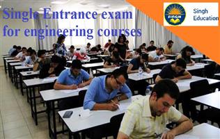 Single entrance exam for engineering courses